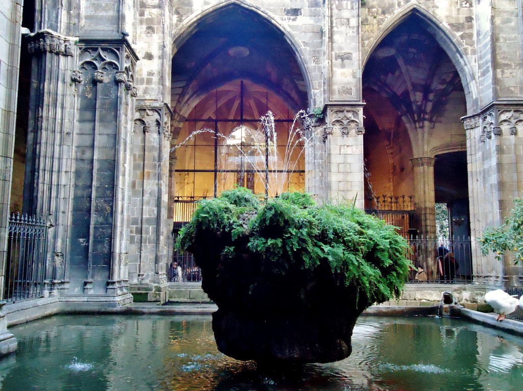 Foto: Claustro de la catedral - Barcelona (Cataluña), España