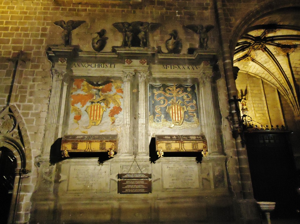 Foto: Interior de la catedral - Barcelona (Cataluña), España