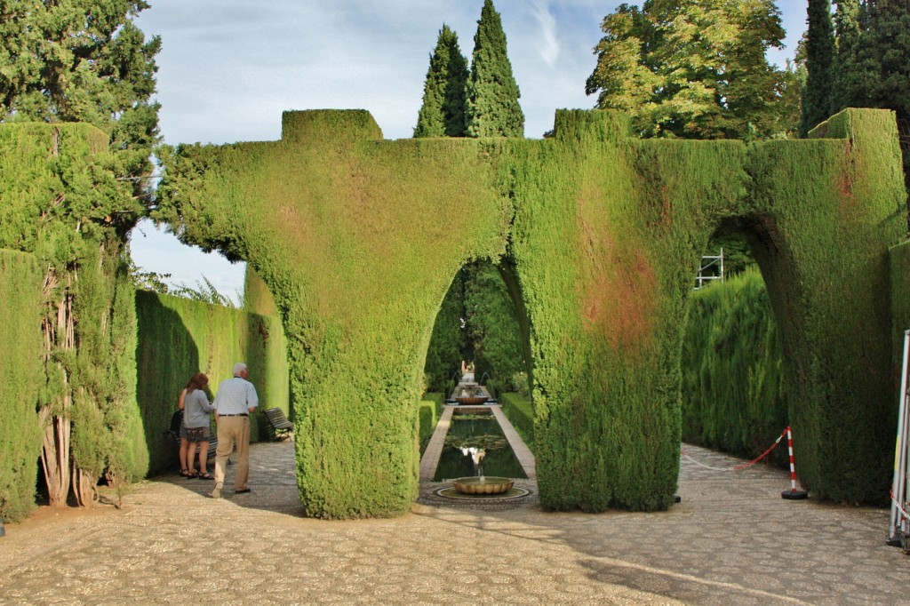 Foto: Jardines bajos del Generalife - Granada (Andalucía), España