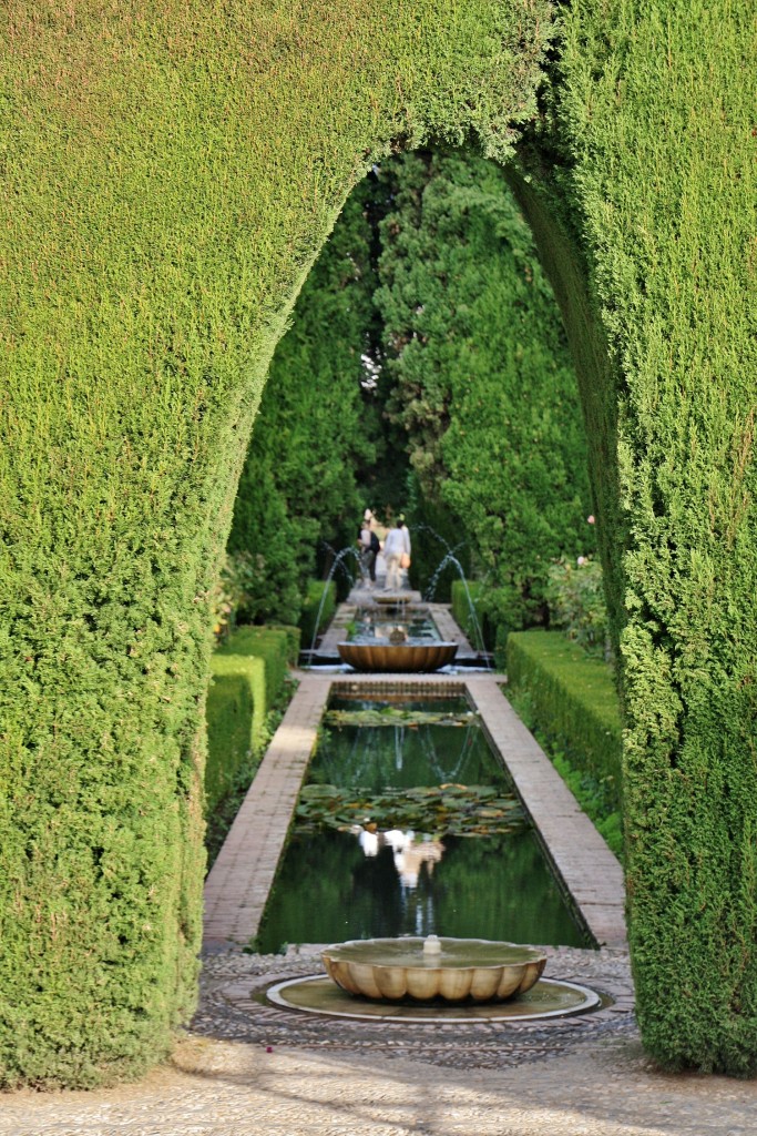 Foto: Jardines bajos del Generalife - Granada (Andalucía), España