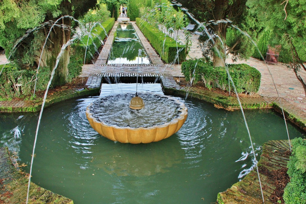 Foto: Jardines bajos del Generalife - Granada (Andalucía), España