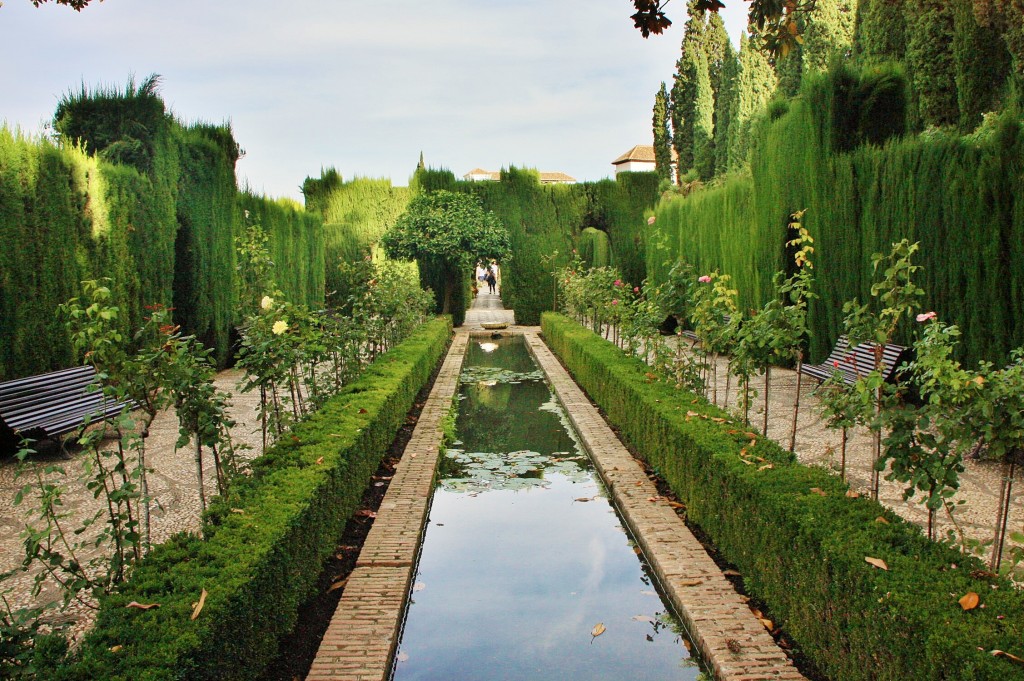 Foto: Jardines bajos del Generalife - Granada (Andalucía), España