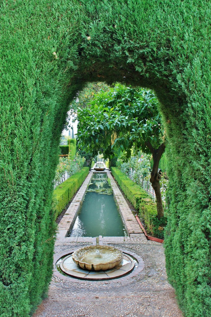 Foto: Jardines bajos del Generalife - Granada (Andalucía), España