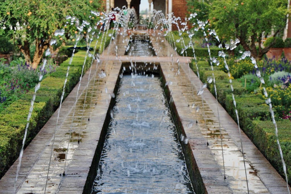 Foto: Generalife: patio de la Sultana - Granada (Andalucía), España