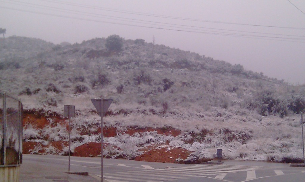 Foto: Nevada Febrero 2012 - Barcelona (Cataluña), España