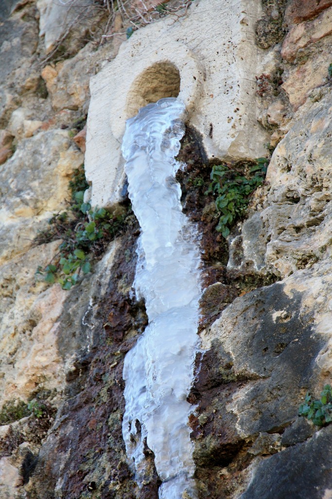 Foto: Hielo en el castillo de Sant Ferran - Figueres (Girona), España