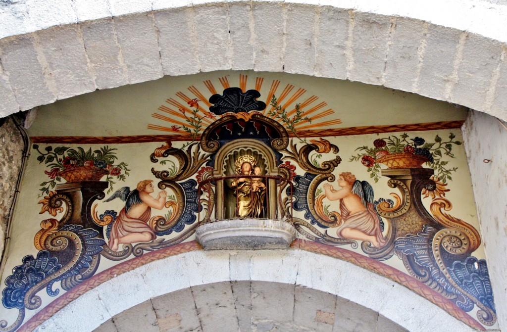 Foto: Puerta de la muralla - Girona (Cataluña), España