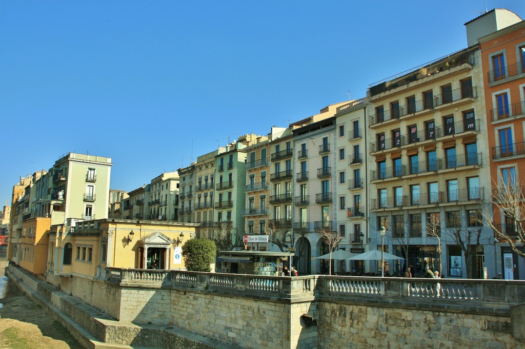 Foto: Ribera del rio Onyar - Girona (Cataluña), España