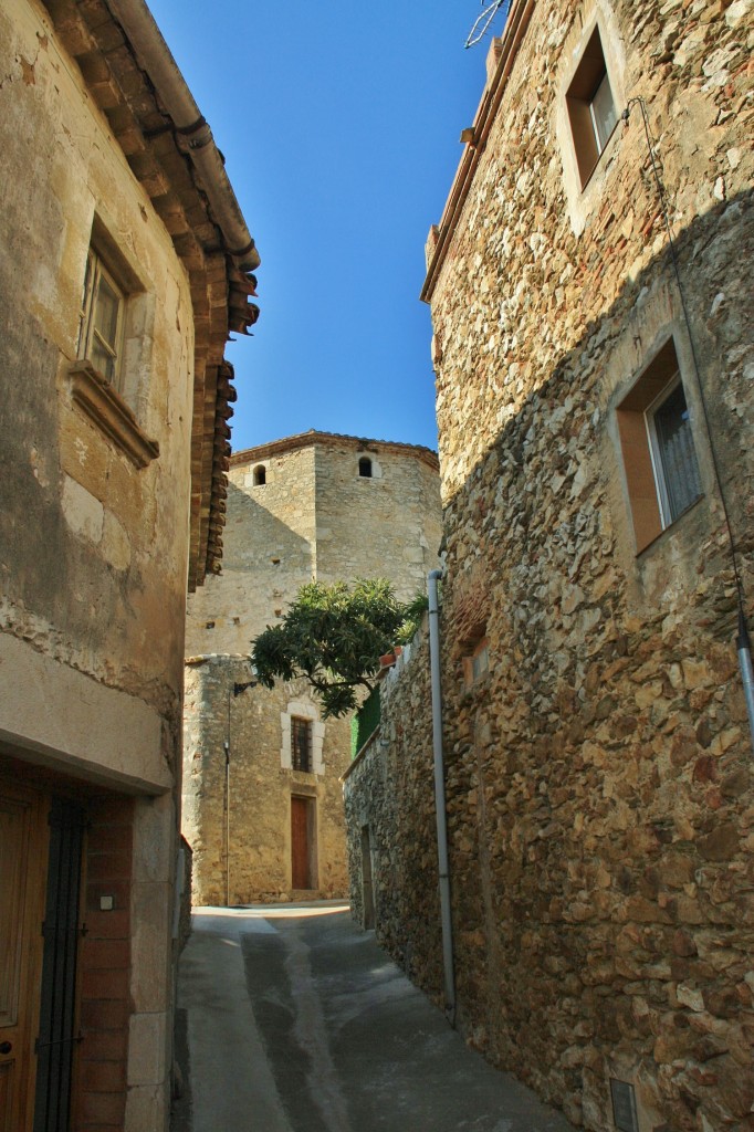 Foto: Vista del pueblo - Regencós (Girona), España