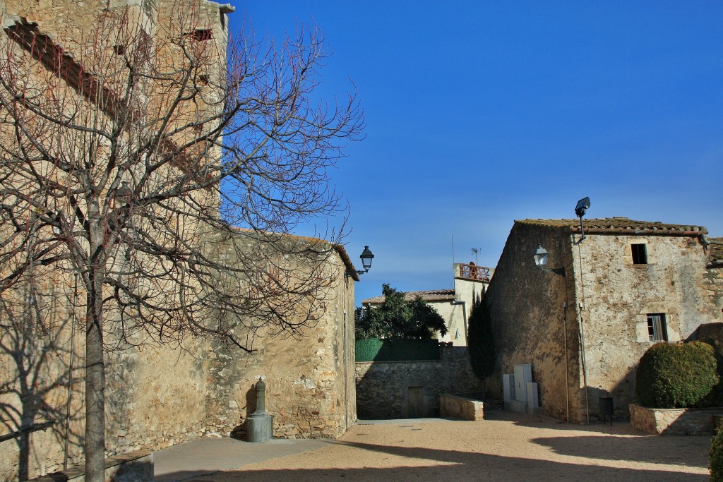 Foto: Vista del pueblo - Regencós (Girona), España