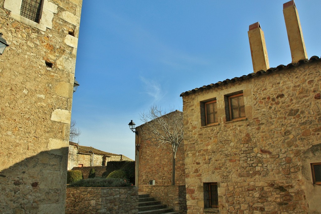 Foto: Vista del pueblo - Regencós (Girona), España