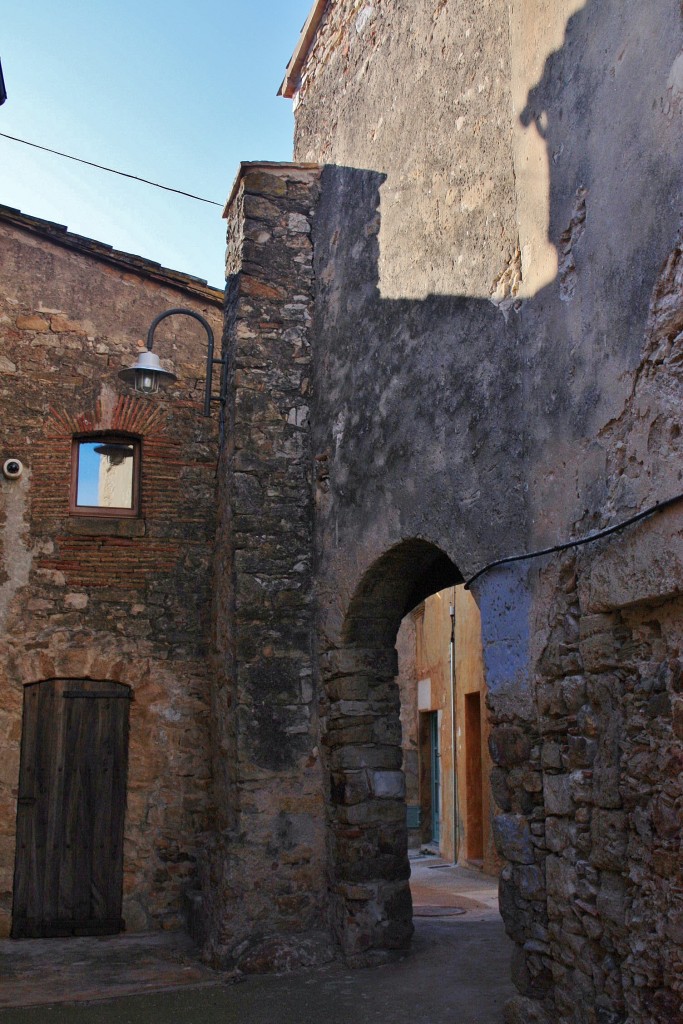 Foto: Vista del pueblo - Regencós (Girona), España