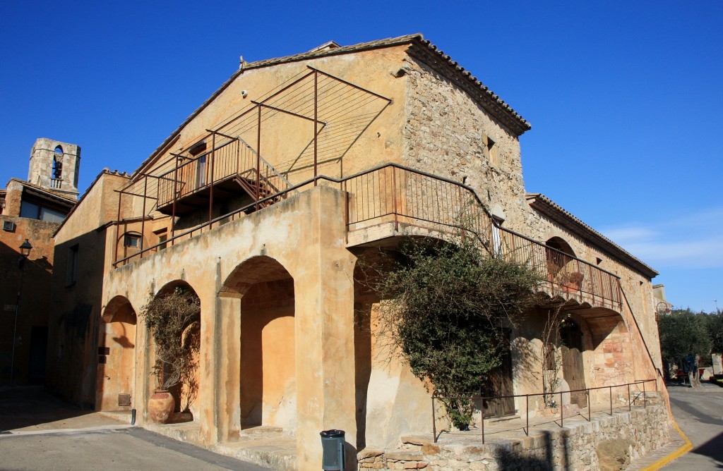 Foto: Vista del pueblo - Regencós (Girona), España