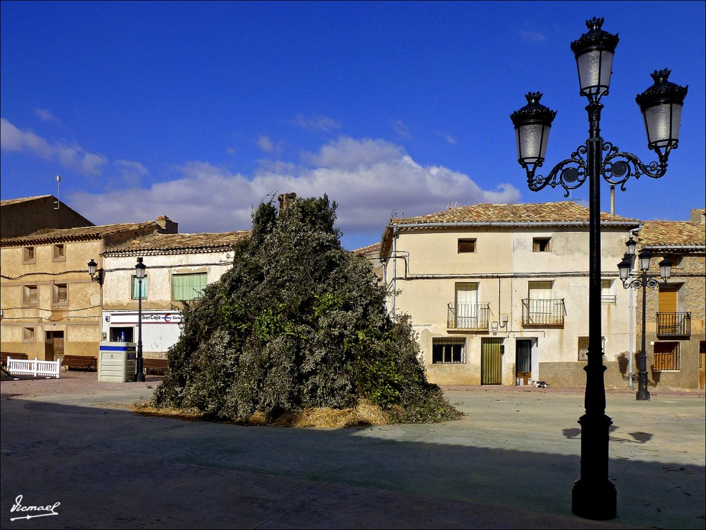 Foto: 120202-11 PIRA DE SAN BLAS - Alconchel De Ariza (Zaragoza), España