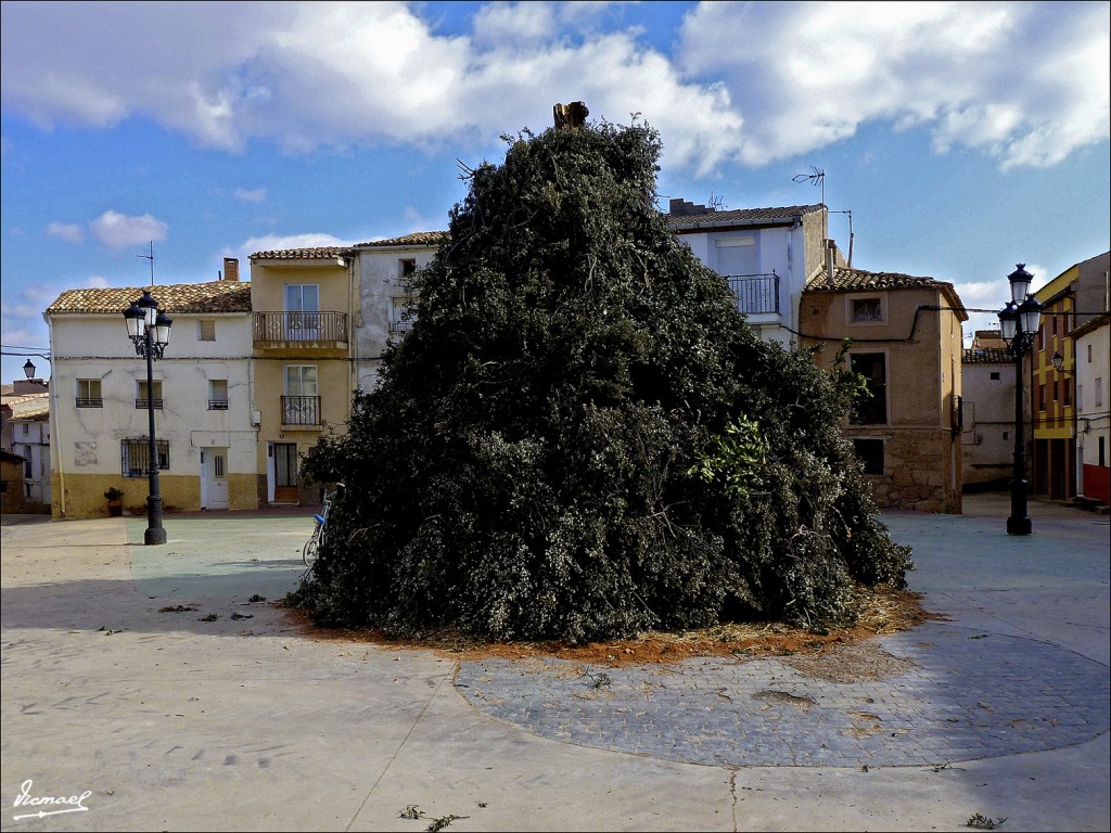 Foto: 120202-14 PIRA DE SAN BLAS - Alconchel De Ariza (Zaragoza), España