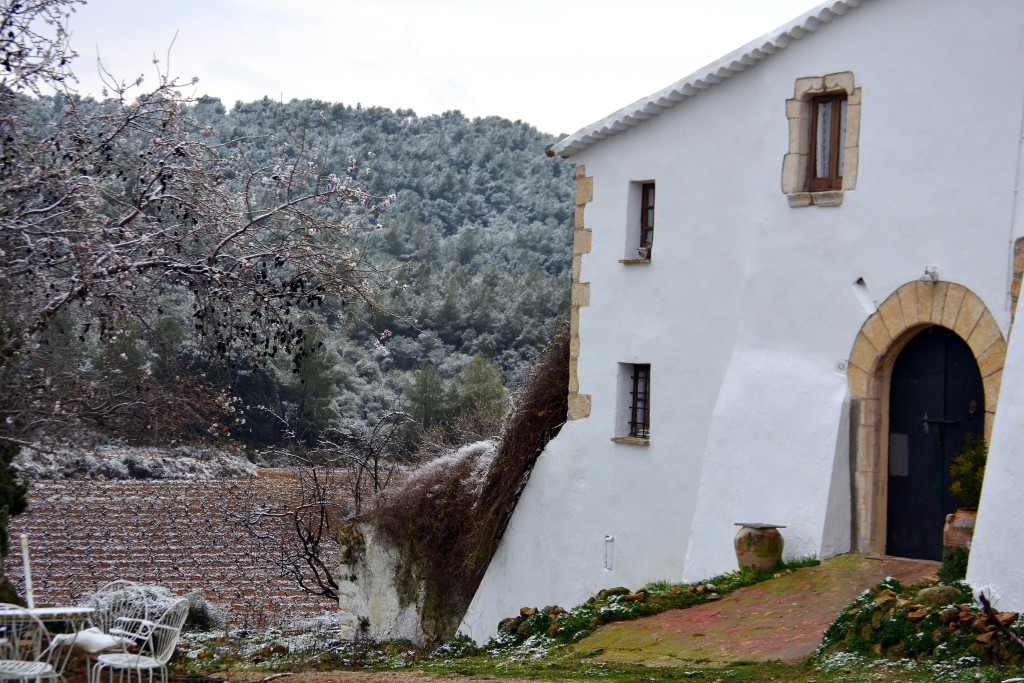 Foto: Masia, nieve - Sant Martí Sarroca (Barcelona), España