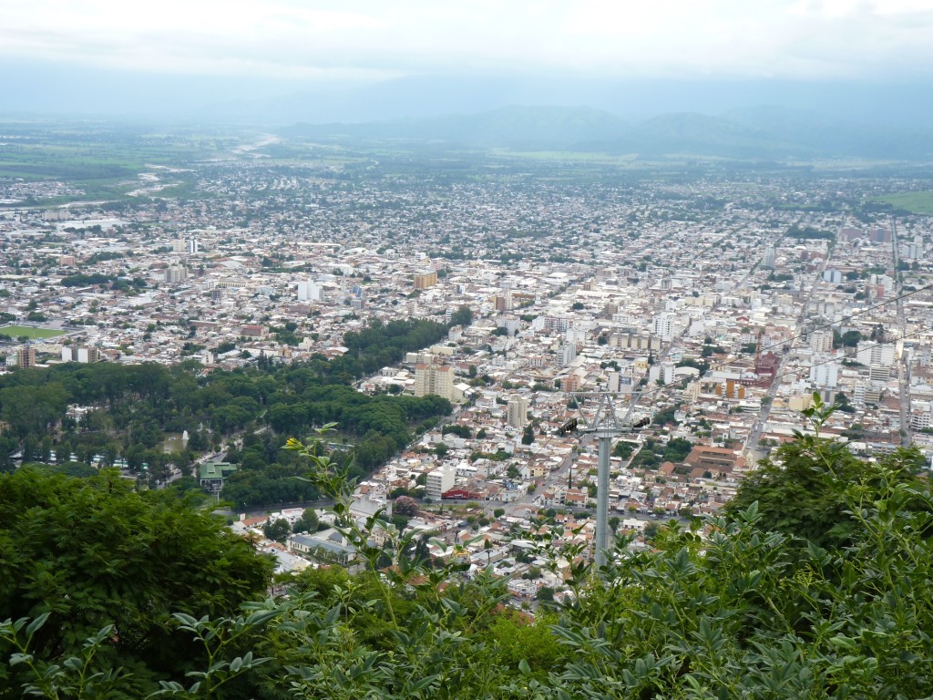 Foto: Vista desde el cerro San Bernardo - Salta, Argentina