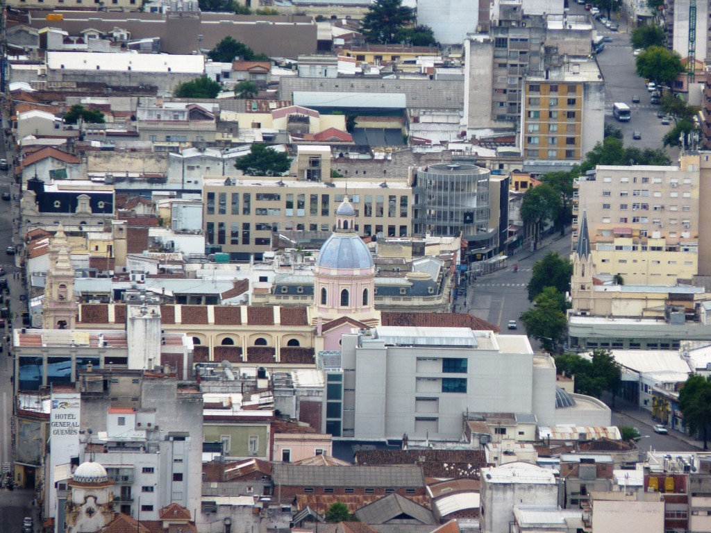 Foto: Vista desde el cerro San Bernardo - Salta, Argentina