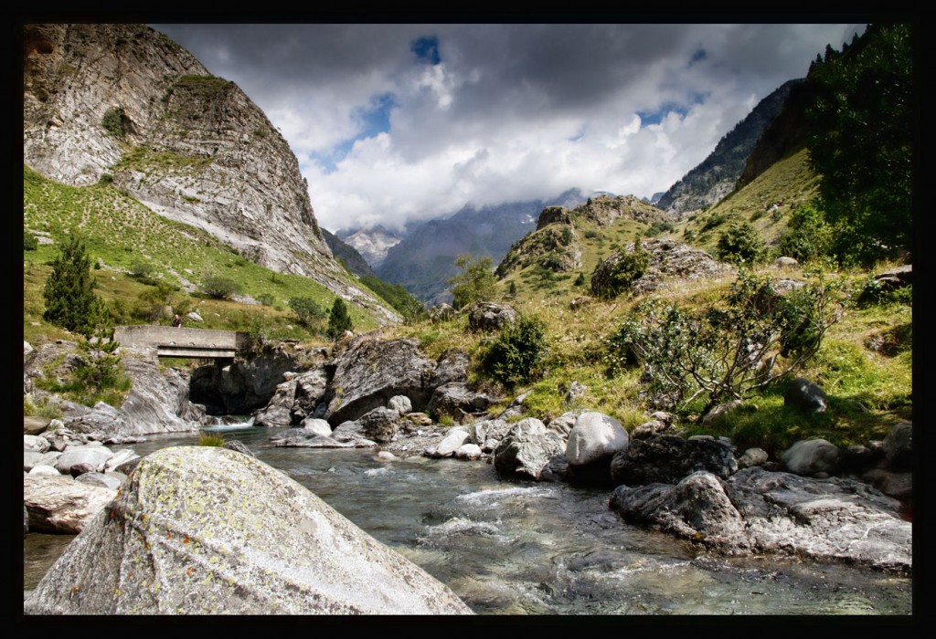 Foto: Rio - Pirineo Aragones (Huesca), España