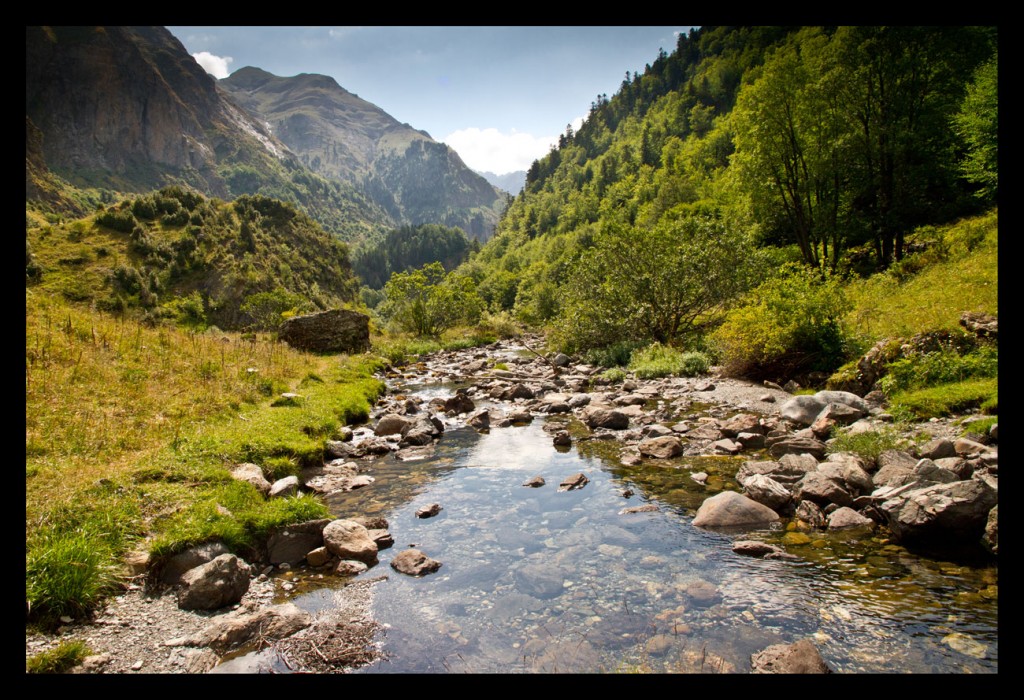 Foto: Rio - Pirineo Aragones (Huesca), España