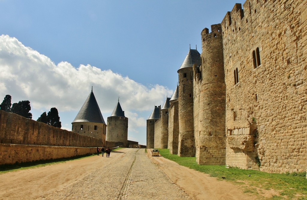 Foto: Zona entre murallas - Carcassonne (Languedoc-Roussillon), Francia