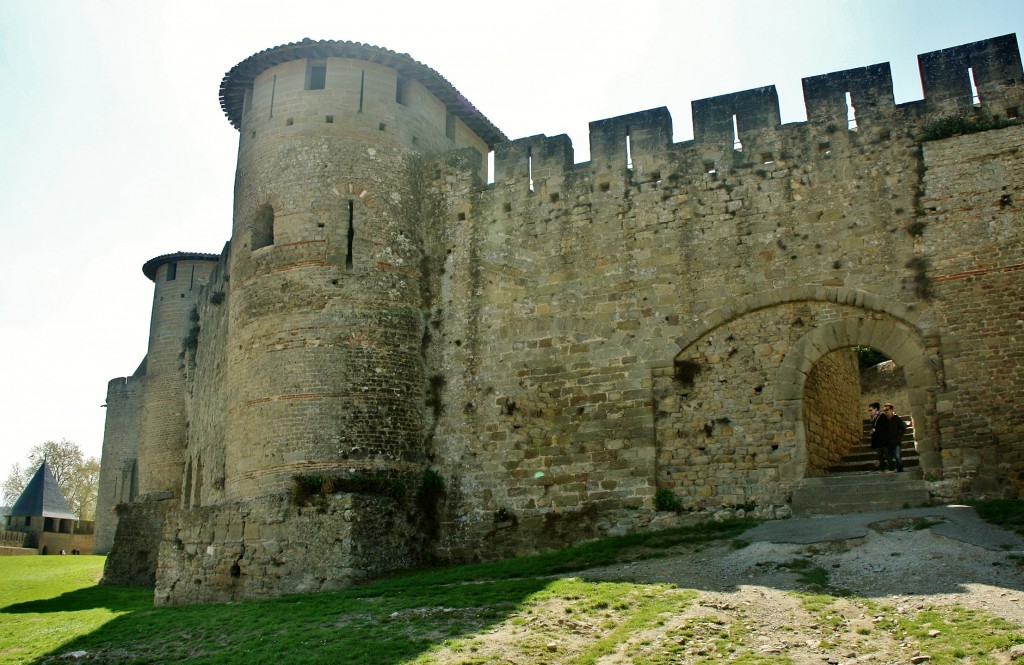 Foto: Zona entre murallas - Carcassonne (Languedoc-Roussillon), Francia