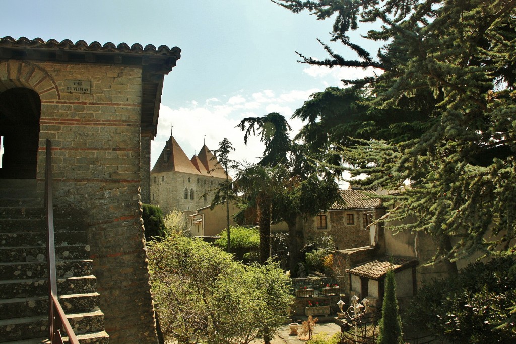 Foto: Muralla interior - Carcassonne (Languedoc-Roussillon), Francia