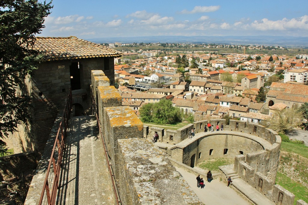 Foto: Vistas desde las murallas - Carcassonne (Languedoc-Roussillon), Francia