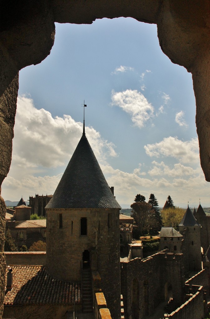 Foto: Vistas desde las murallas - Carcassonne (Languedoc-Roussillon), Francia