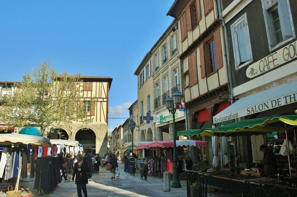 Foto: Plaza de la República - Limoux (Languedoc-Roussillon), Francia