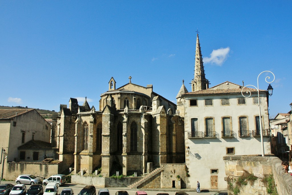 Foto: Vistas desde el puente Nuevo - Limoux (Languedoc-Roussillon), Francia