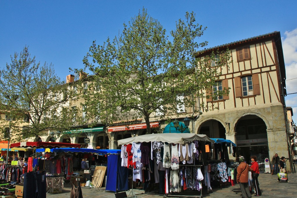 Foto: Plaza de la República - Limoux (Languedoc-Roussillon), Francia