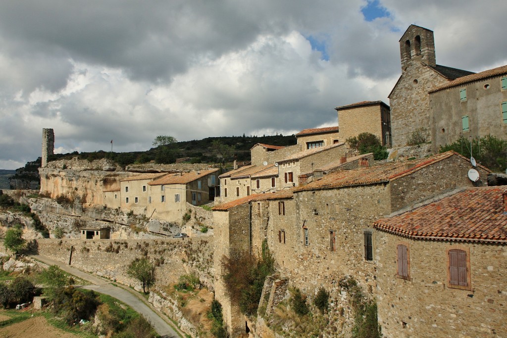 Foto: Vista del pueblo - Minerve (Languedoc-Roussillon), Francia