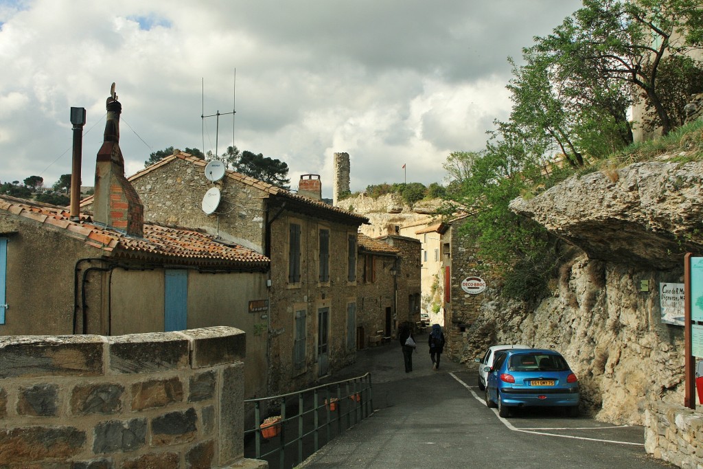 Foto: Vista del pueblo - Minerve (Languedoc-Roussillon), Francia