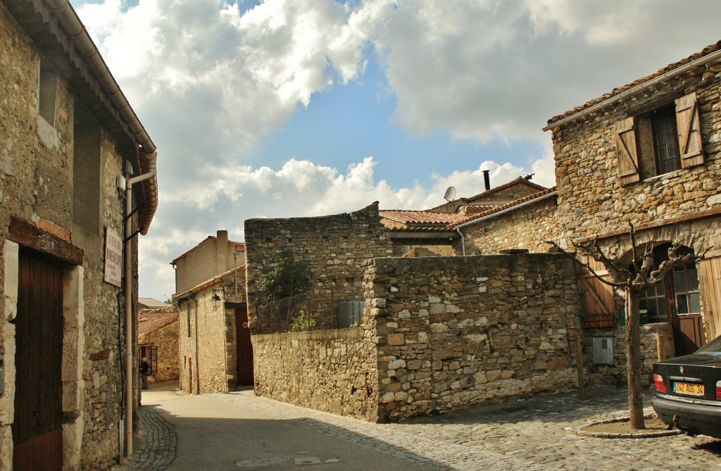 Foto: Vista del pueblo - Minerve (Languedoc-Roussillon), Francia