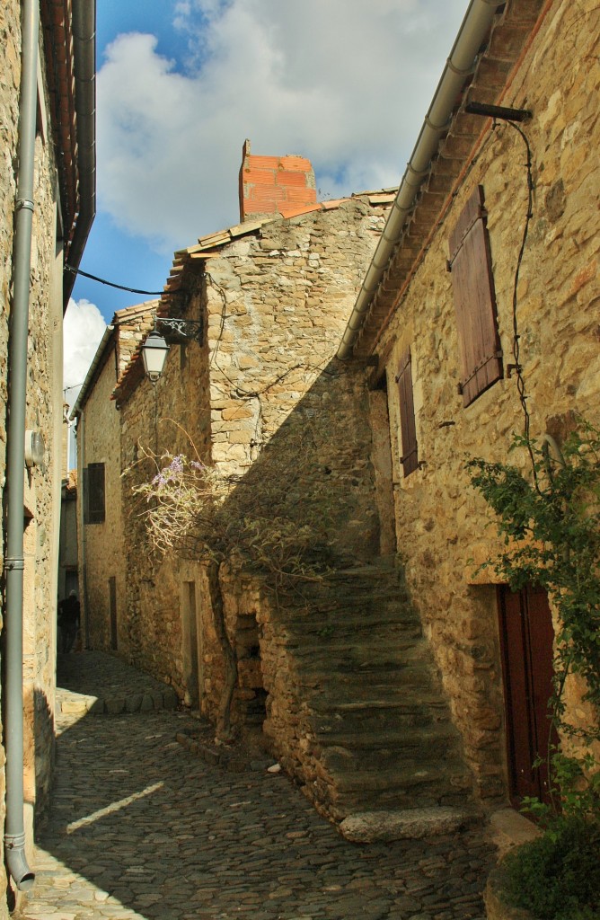 Foto: Vista del pueblo - Minerve (Languedoc-Roussillon), Francia