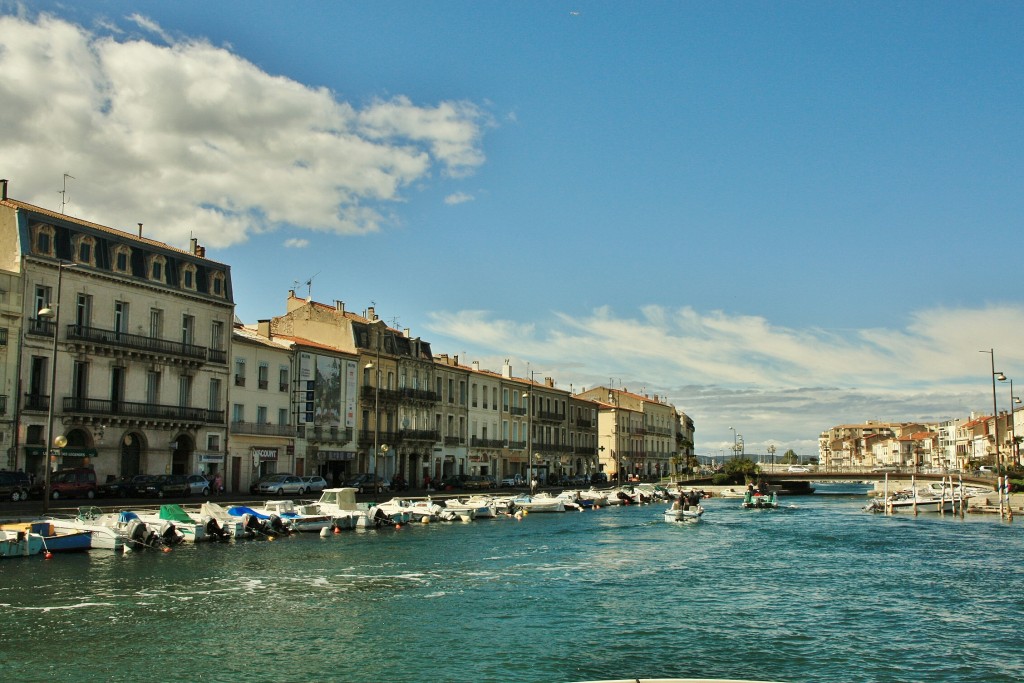 Foto: Canal de la ciudad - Sète (Languedoc-Roussillon), Francia