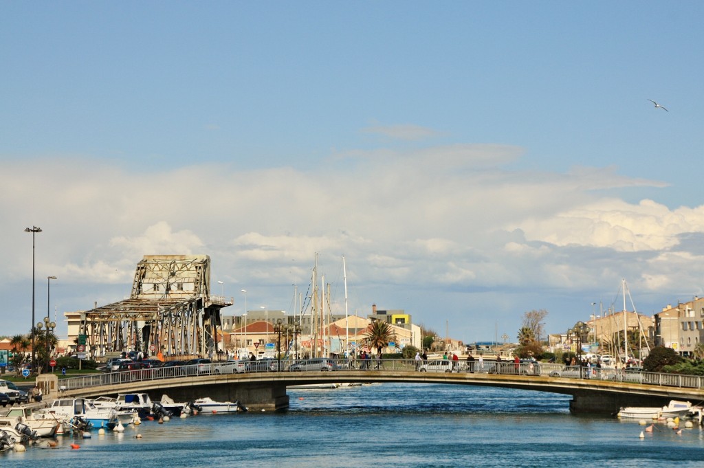 Foto: Canal de la ciudad - Sète (Languedoc-Roussillon), Francia