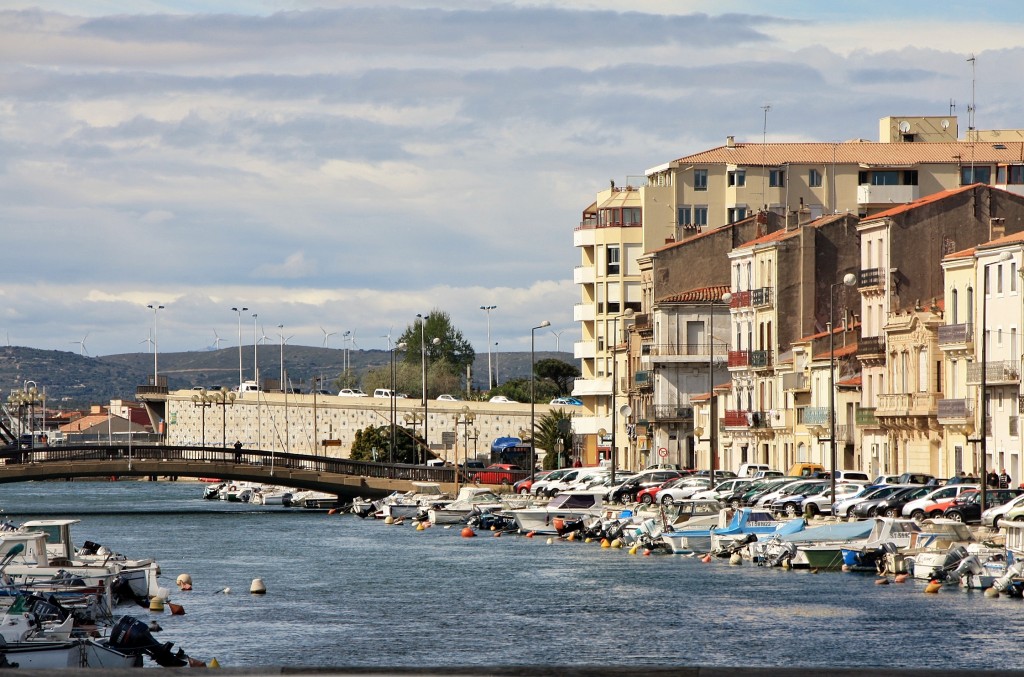 Foto: Canal de la ciudad - Sète (Languedoc-Roussillon), Francia