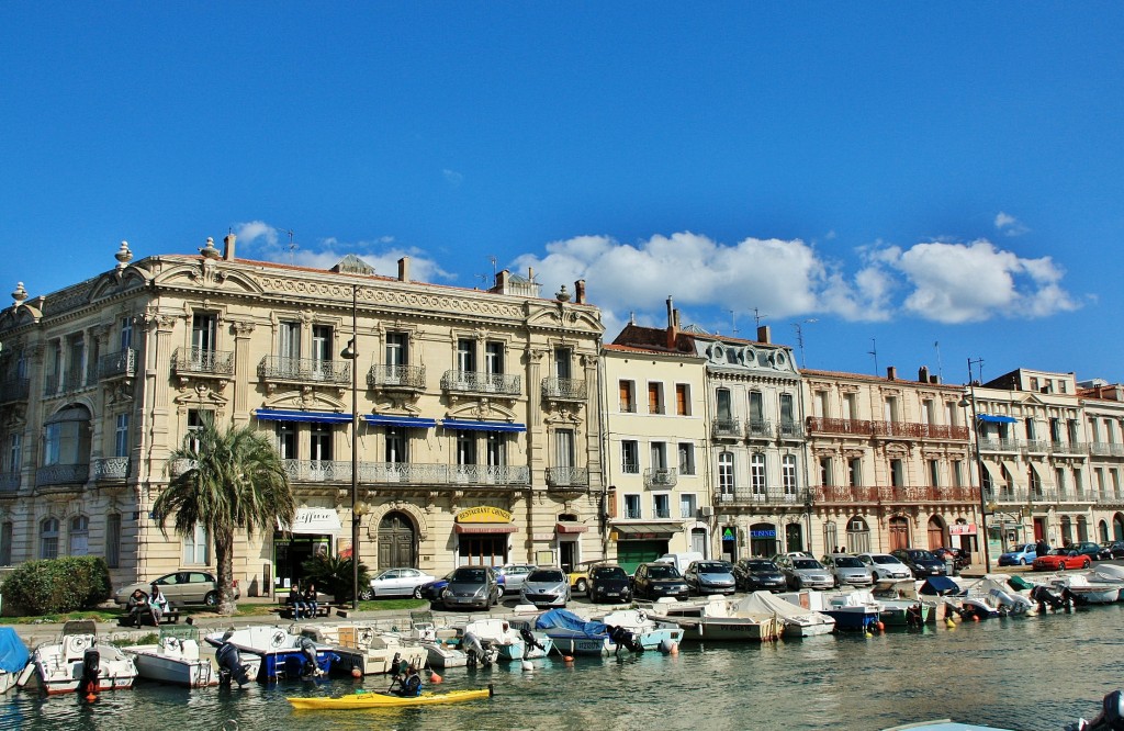 Foto: Canal de la ciudad - Sète (Languedoc-Roussillon), Francia