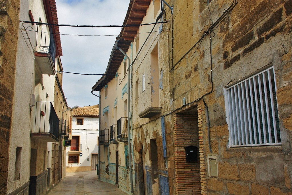 Foto: Vista del pueblo - Luna (Zaragoza), España