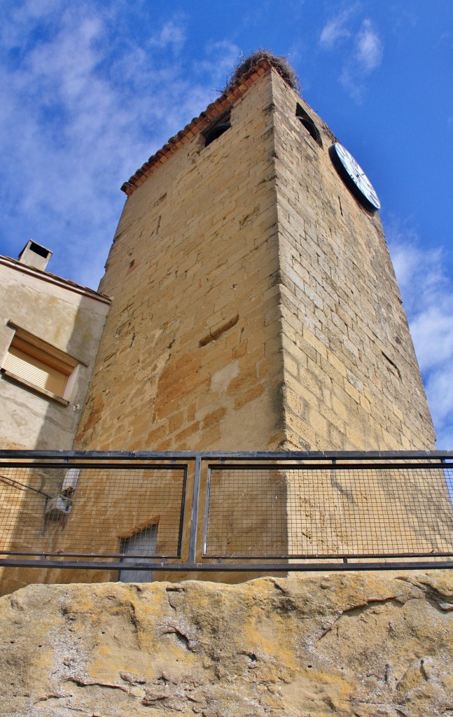 Foto: Torre del reloj - Luna (Zaragoza), España