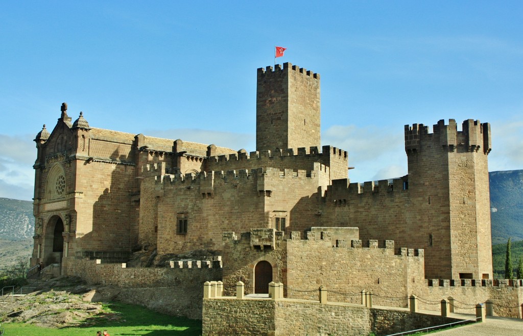 Foto: Castillo - Javier (Navarra), España