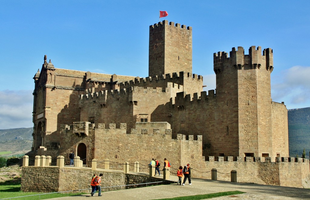 Foto: Castillo - Javier (Navarra), España