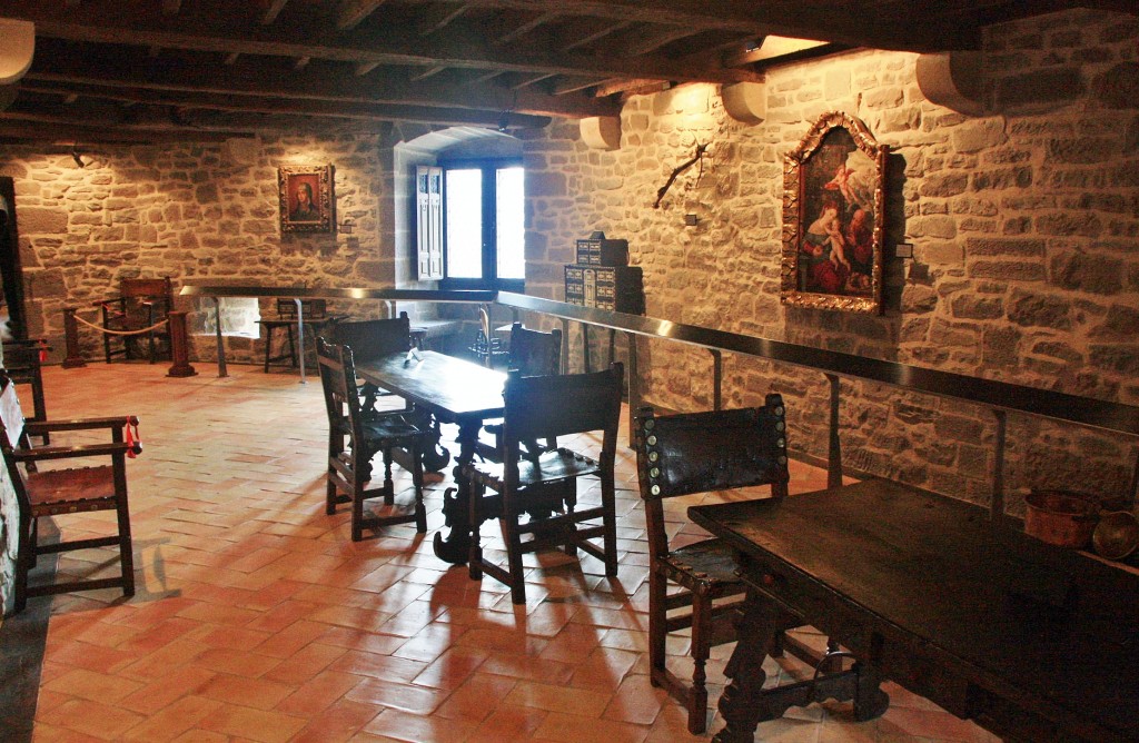 Foto: Sala grande del castillo - Javier (Navarra), España