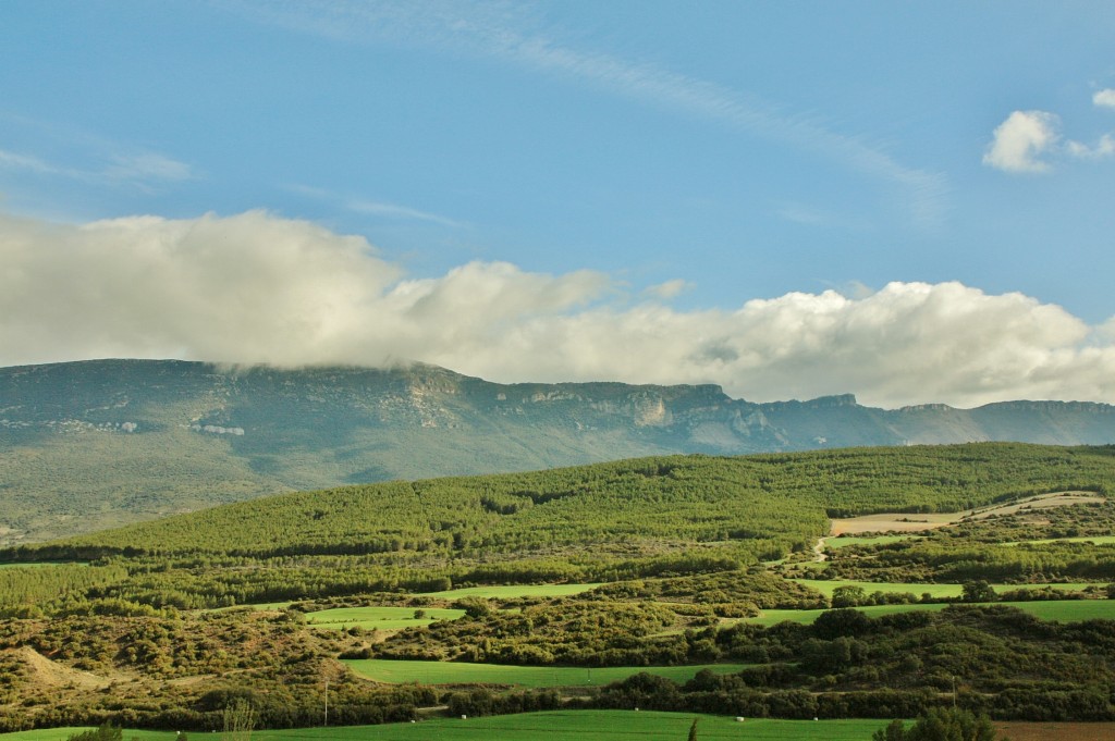 Foto: Vistas desde el castillo - Javier (Navarra), España