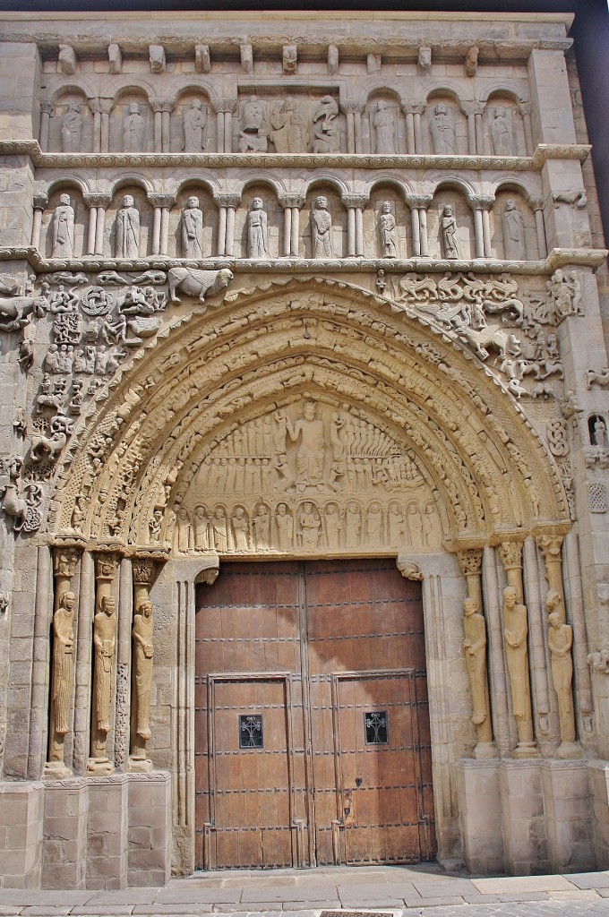 Foto: Iglesia de Santa María la Real - Sangüesa (Navarra), España