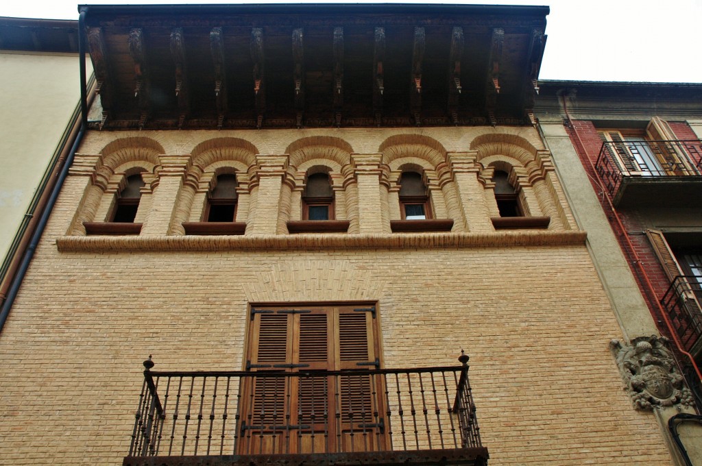 Foto: Calle Mayor - Sangüesa (Navarra), España