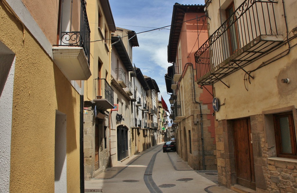 Foto: Vista de la villa - Lumbier (Navarra), España