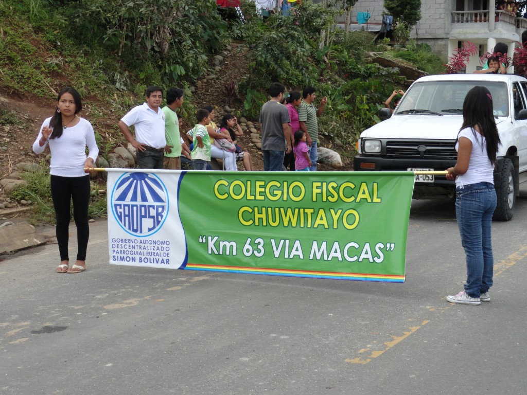 Foto: Colegio Chuvitayo - Simón Bolívar (Mushullacta) (Pastaza), Ecuador